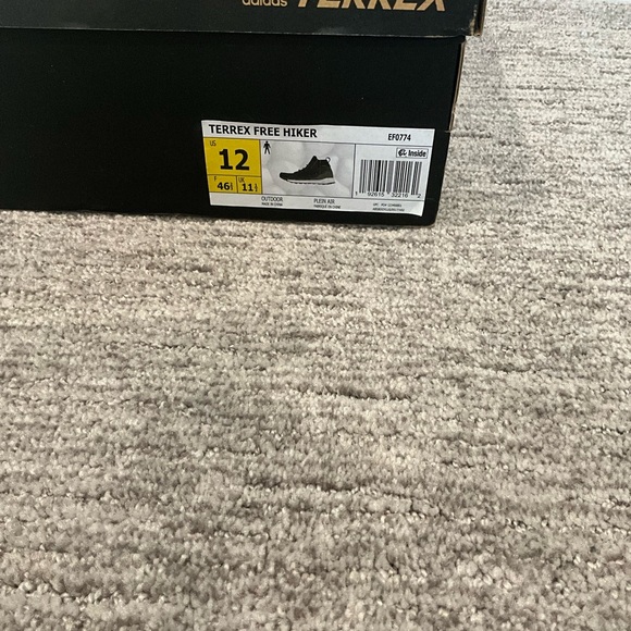 Size 12 - adidas Terrex Free Hiker Raw Khaki - Picture 5 of 6